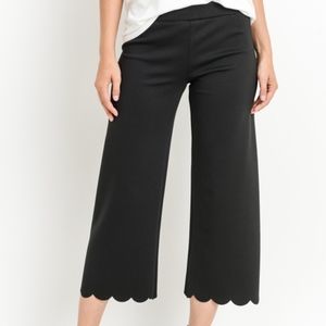 ✨Scallop Ponte Pants